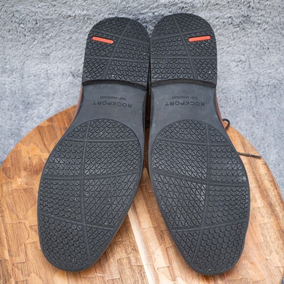 Rockport Essential Details II Brown Cap Toe Oxford V81479 Men's Size 13 - Picture 7 of 7